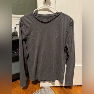Allsaints long sleeve tshirt size medium grey